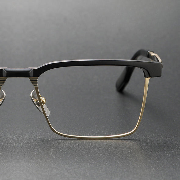 Browline Retro Titanium Ultra-Light Glasses Frame DTX137