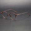 Titanium Vintage Oval Eyeglasses Frames respect-dome