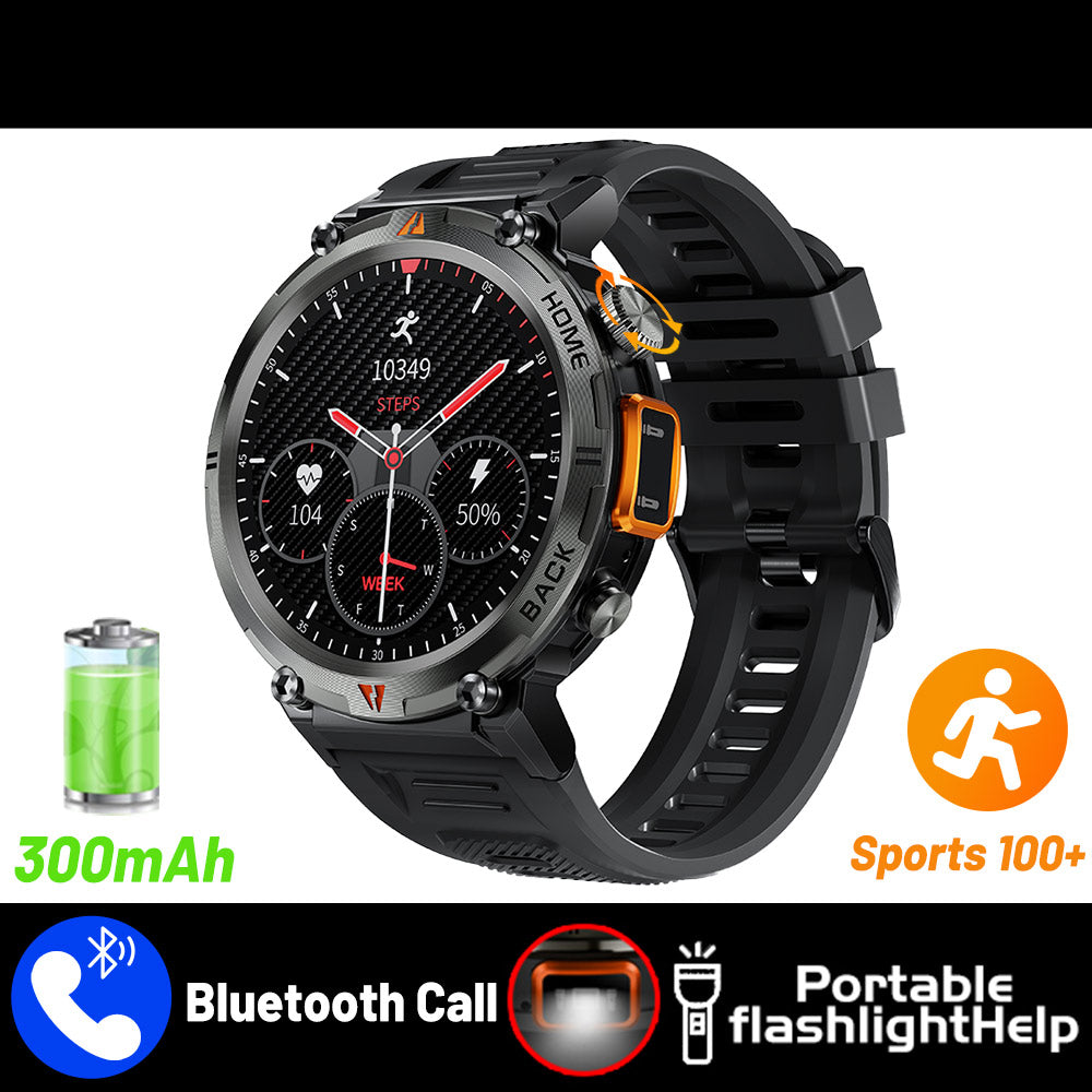 EIGIIS Bluetooth Call Smart Watch Men Full Touch Screen Health Monito –  Nektom Watches