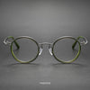 Titanium Vintage Round Eyeglasses Frames XFS9638