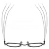 Titanium Geometric Glasses Frame 80803