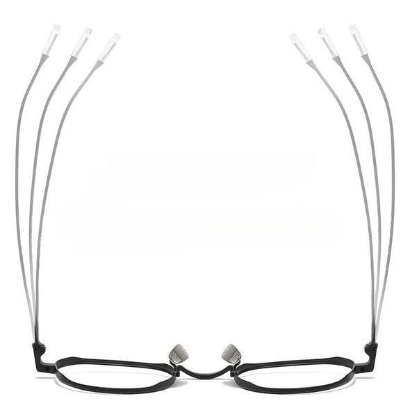 Titanium Geometric Glasses Frame 80803