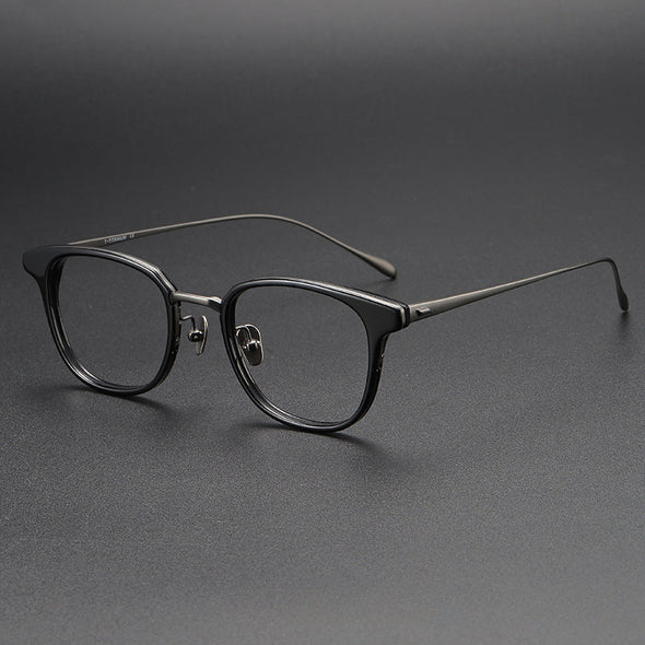 Titanium Vintage Square Eyeglasses Frames GMS823