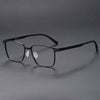 Retro Titanium Square Glasses Frame 80995