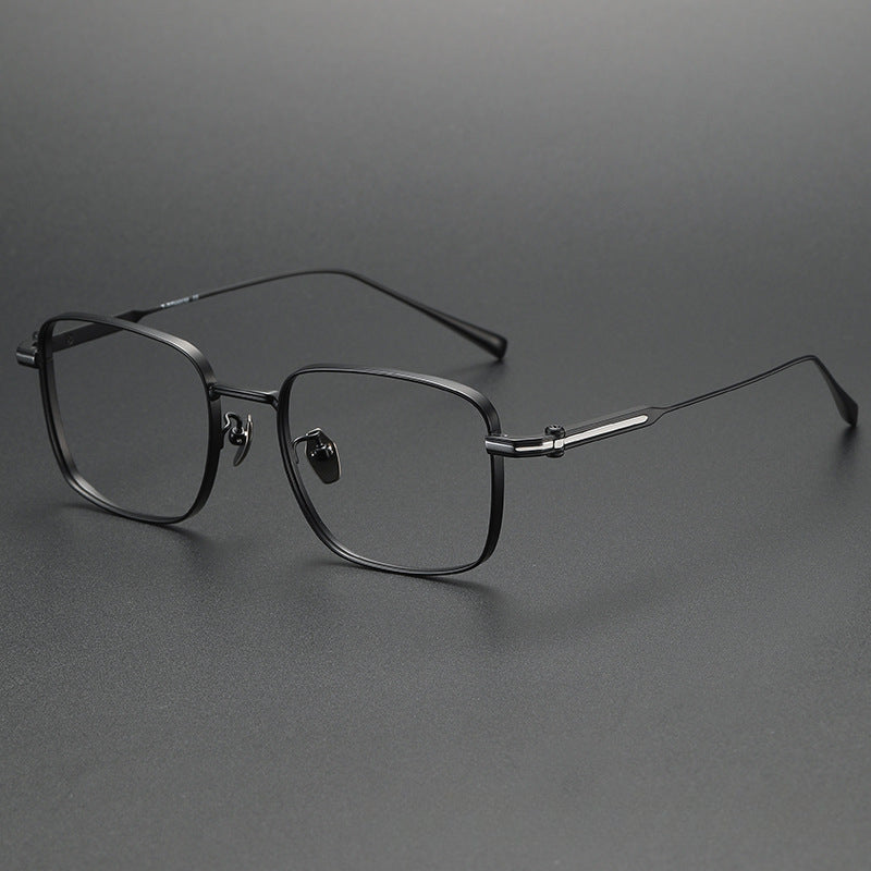 極美品 rapp eyewear カナダ製 Big Kevin TITANIUM Lindberg AIR TITANIUM RIM MAX TB K199/PU9 BLACK 50mm