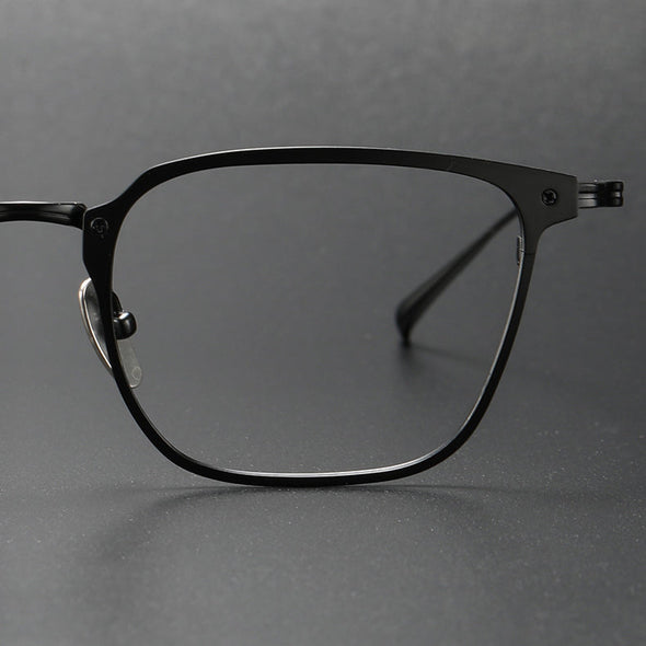Retro Titanium Square Glasses Frame KJ-40A