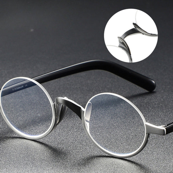 Titanium Round Glasses Frame kmn80