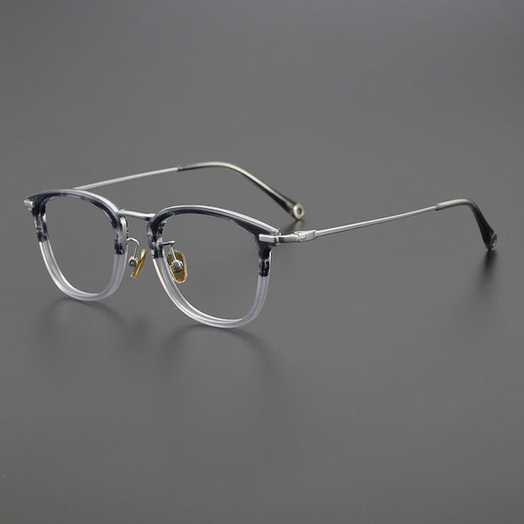Titanium Vintage Square Eyeglasses Frames 0310