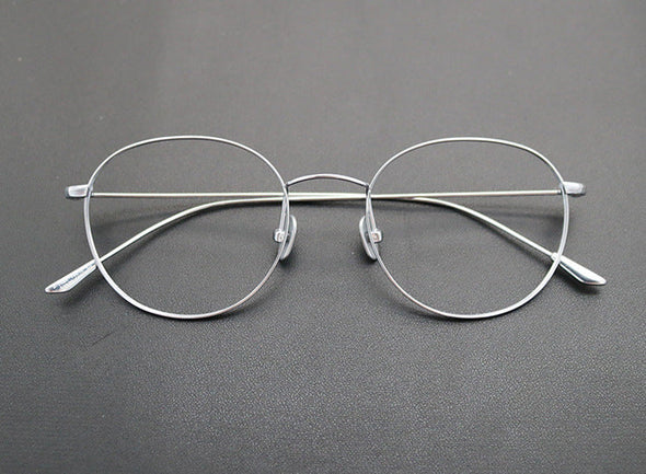 Titanium Round Glasses Frame 8193