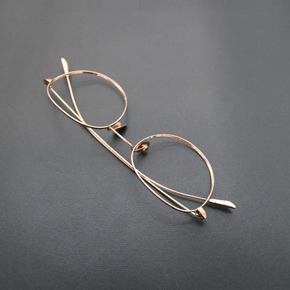 Titanium Round Glasses Frame 8193