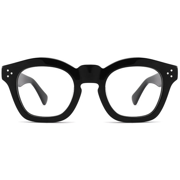 Plate glasses retro frames thick materials 1127