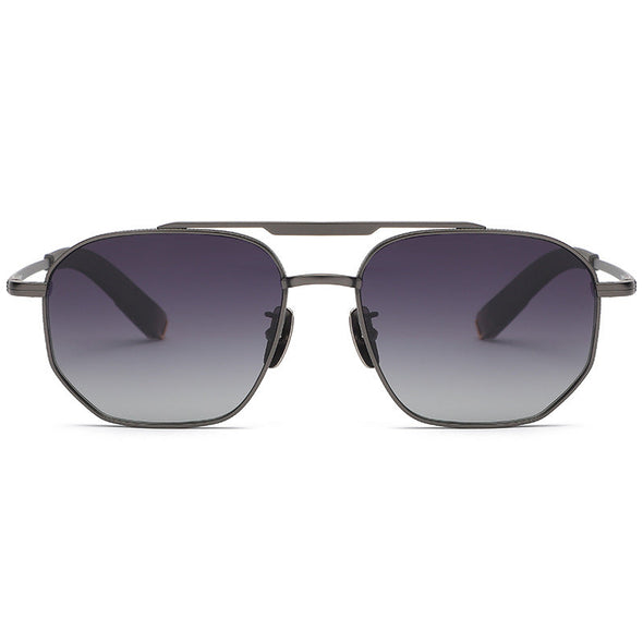 Retro Titanium Square Glasses Frame 50003