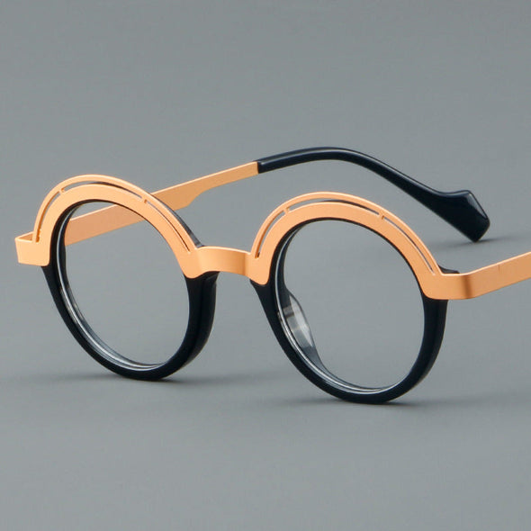Retro eye frame metal frame 22206