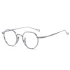 Titanium Geometric glasses Frame  KMN-9916