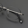 Retro Titanium Square Glasses Frame 11086