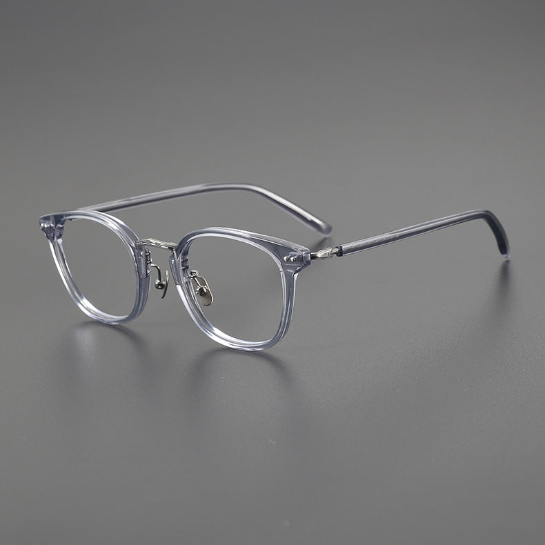 Zeelool Retro Acetate Thick Rectangle Blue Light Blocking