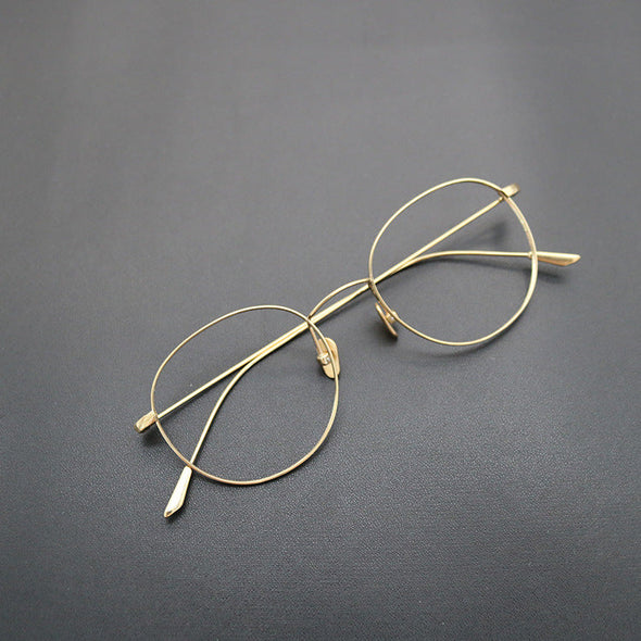 Titanium Round Glasses Frame 8193