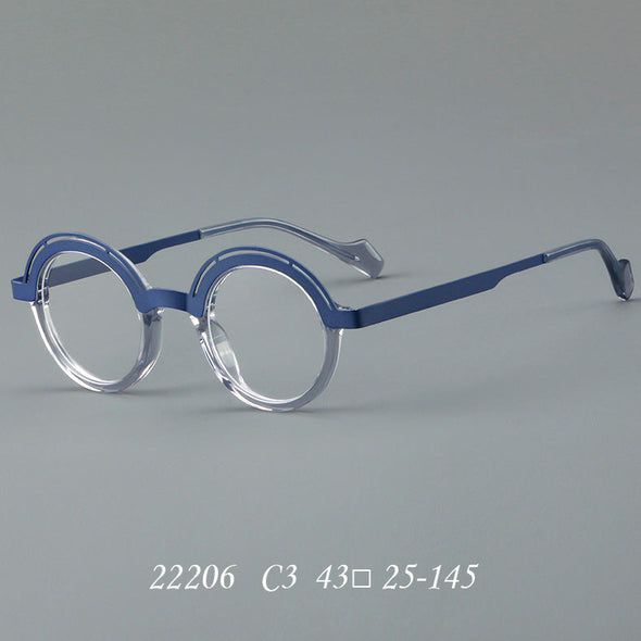 Retro eye frame metal frame 22206