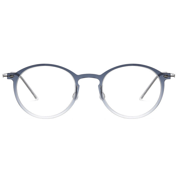 Titanium Round Glasses Frame 6541