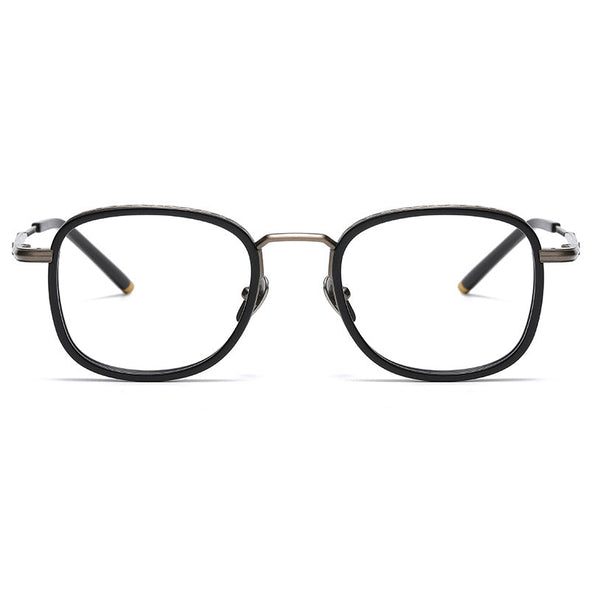 Retro Titanium Square Glasses Frame ALCOR