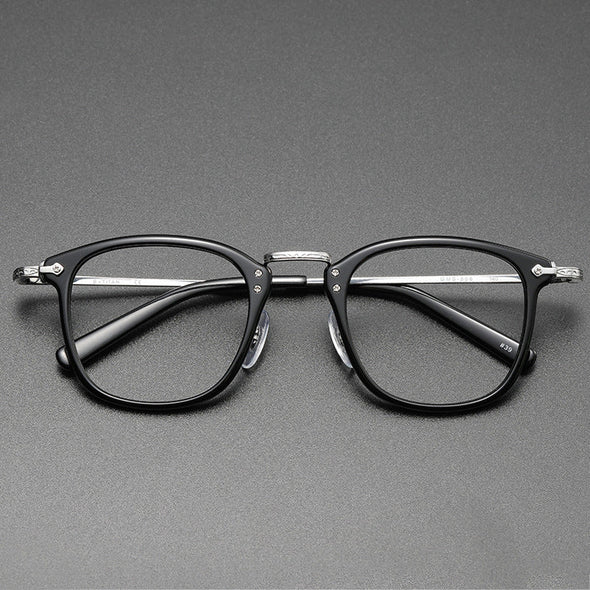 Retro Titanium Square Glasses Frame GMS806