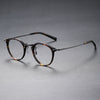 Retro Full Rim Titanium Oval Glasses Frame GMS805