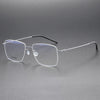 Retro Titanium Square Glasses Frame 5508