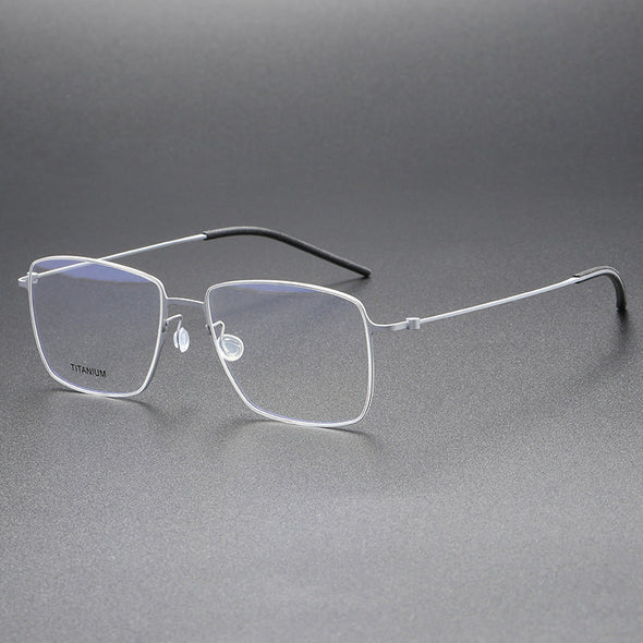 Retro Titanium Square Glasses Frame 5508
