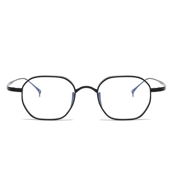 Titanium Geometric Glasses Frame KMN9917