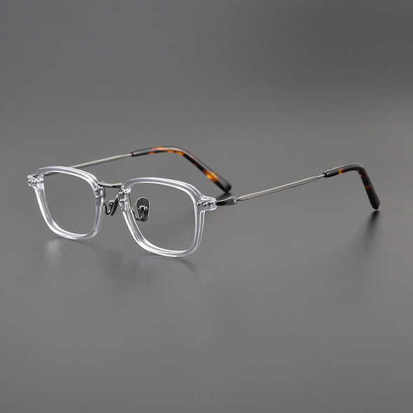 Retro Titanium Square Glasses Frame 2616