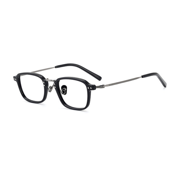 Retro Titanium Square Glasses Frame 2616