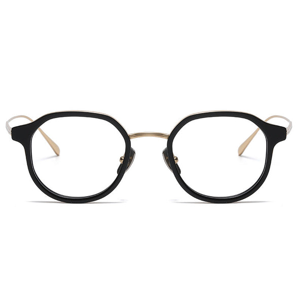 Titanium Geometric Glasses Frame TANGO