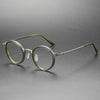 Titanium Vintage Round Eyeglasses Frames XFS9638