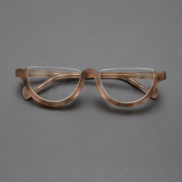 Cyd Retro Semi Circle Acetate Glasses Frame