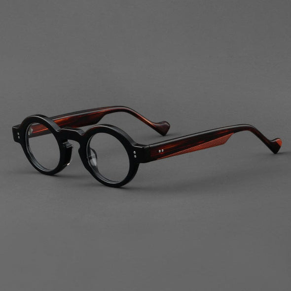 Jerry Vintage Acetate Round Glasses Frame