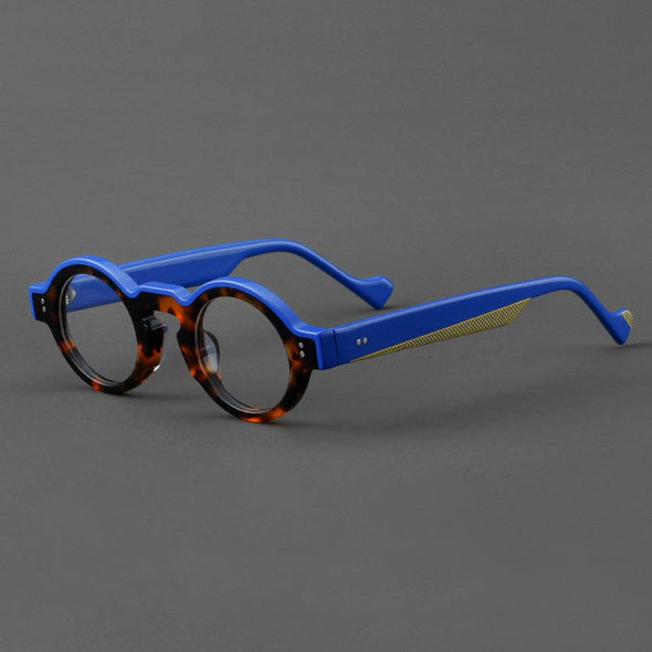 Jerry Vintage Acetate Round Glasses Frame
