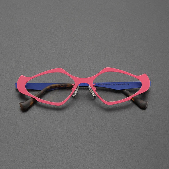 Karen Cat Eyes Titanium Glasses Frame