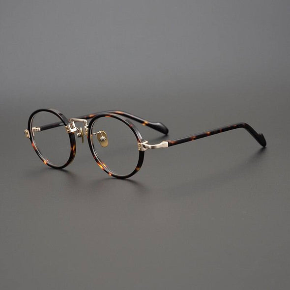 Kin Vintage Acetate Round Glasses Frame