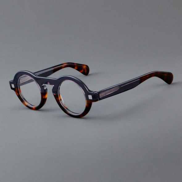 Odo Acetate Round Retro Glasses Frame