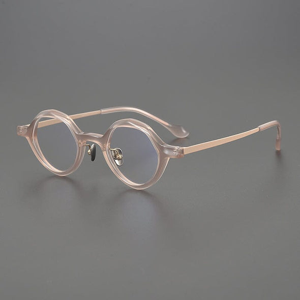 Okes Round Titanium Glasses Frame