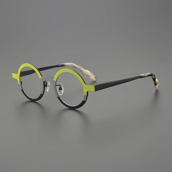 Oram Titanium Round Glasses Frame