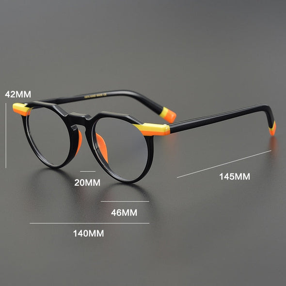 Oswald Vintage Designer Acetate Glasses Frame