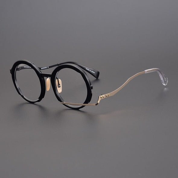 Paddy Retro High-Grade Hand-Made Round Glasses Frames