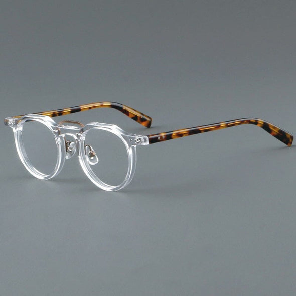 Raed Retro Round Acetate Glasses Frame