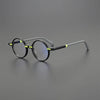 Varek Vintage Round Acetate Glasses Frame