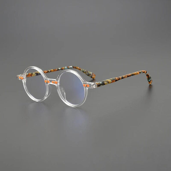 Varek Vintage Round Acetate Glasses Frame