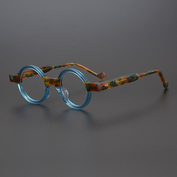 Veda Vintage Round Acetate Glasses Frame