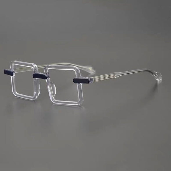 Wacleah Large Square Acetate Eyeglass Frame