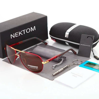 Nektom - Men's Aluminum Magnesium Sunglasses