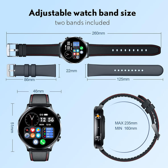 NEKTOM Fitness Watch Function Waterproof QS40 Smartwatch